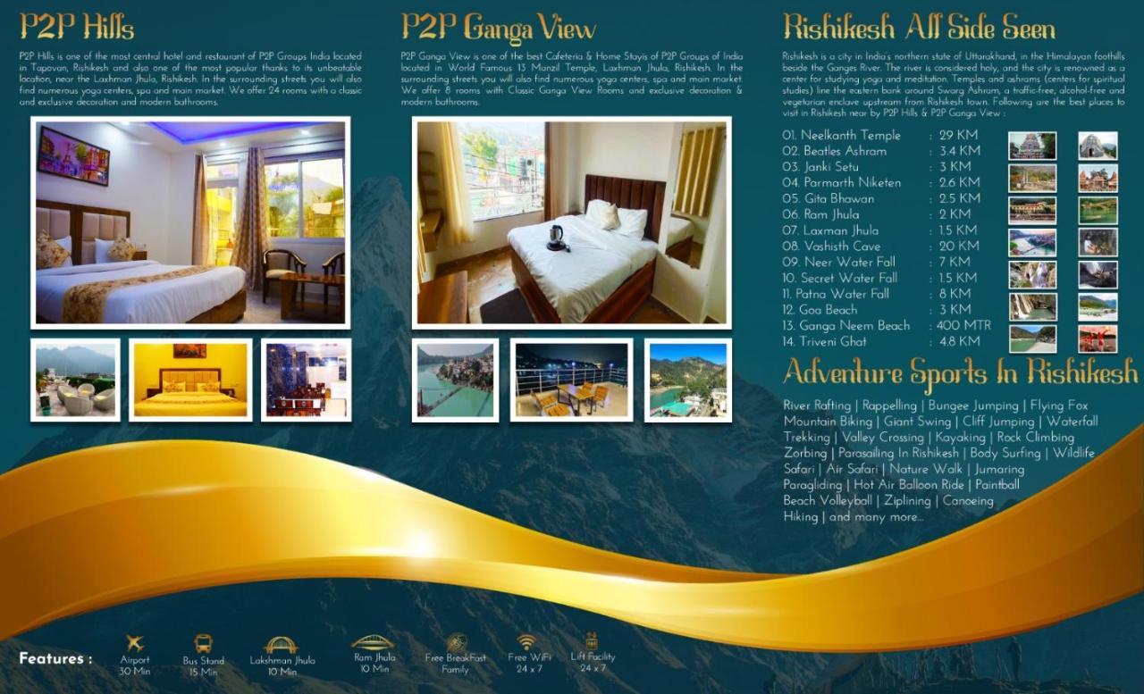 Hotel P2P Hills Rishīkesh Eksteriør billede